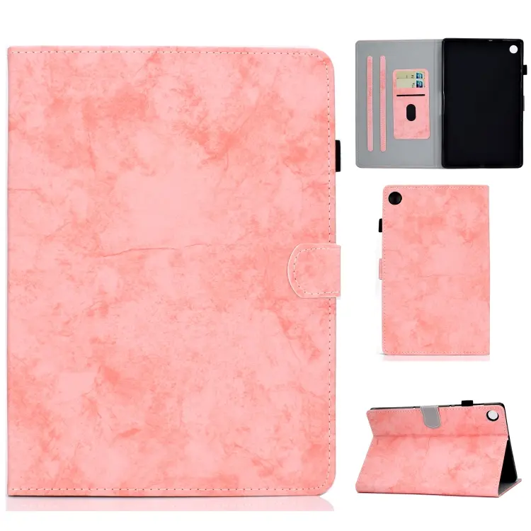 Custodia protettiva in pelle per Lenovo Tab M10 Plus TB-X606F con slot penna e