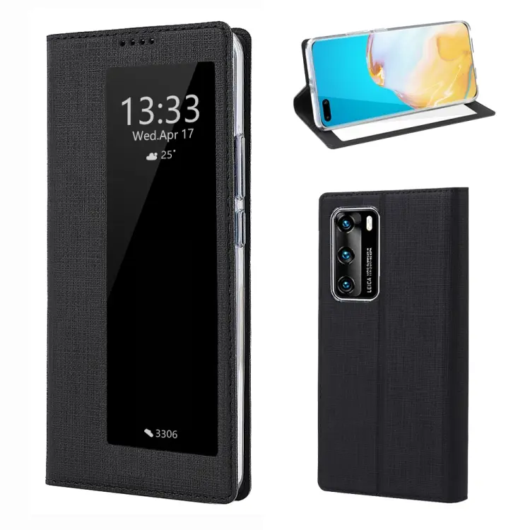 Custodia protettiva magnetica con slot carte per Huawei P40 e Huawei P40 Pro e