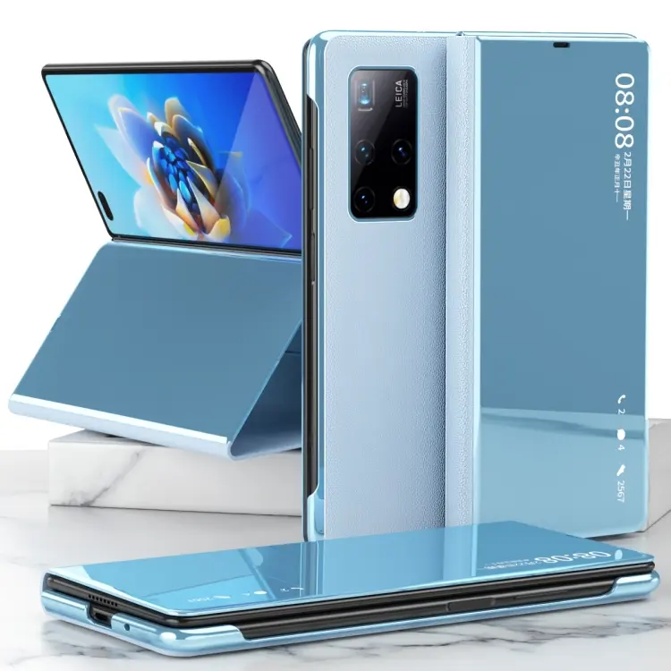 Custodia protettiva per specchio elettrolitico con supporto, For Huawei Mate X2