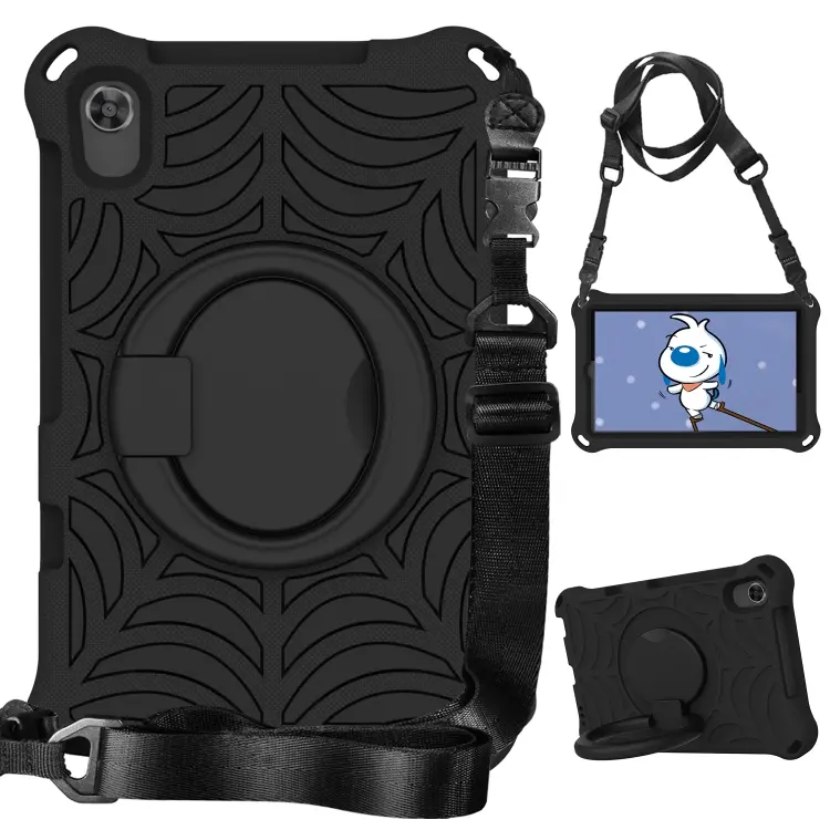 Custodia protettiva per tablet in silicone Spider King, For Huawei MediaPad M6 8.4, For Huawei MatePad T8, For Xiaomi Mi Pad 4 Plus