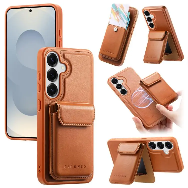 Custodia retro multi-card magnetica per Galaxy S26+ 5G e modelli Galaxy