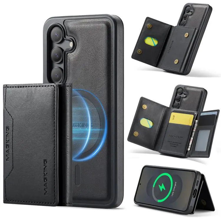 Custodia rimovibile con tasca RFID MagSafe per Galaxy S25 e S25+ 5G