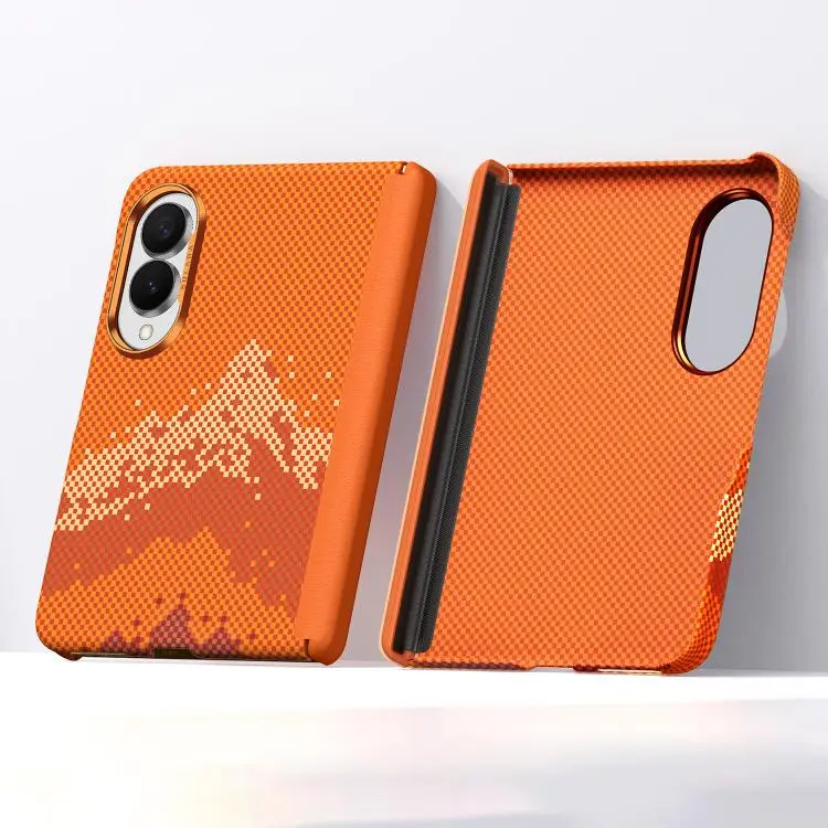 Custodia SULADA in Kevlar con texture a griglia per Galaxy Z Fold8, Fold8 Ultra