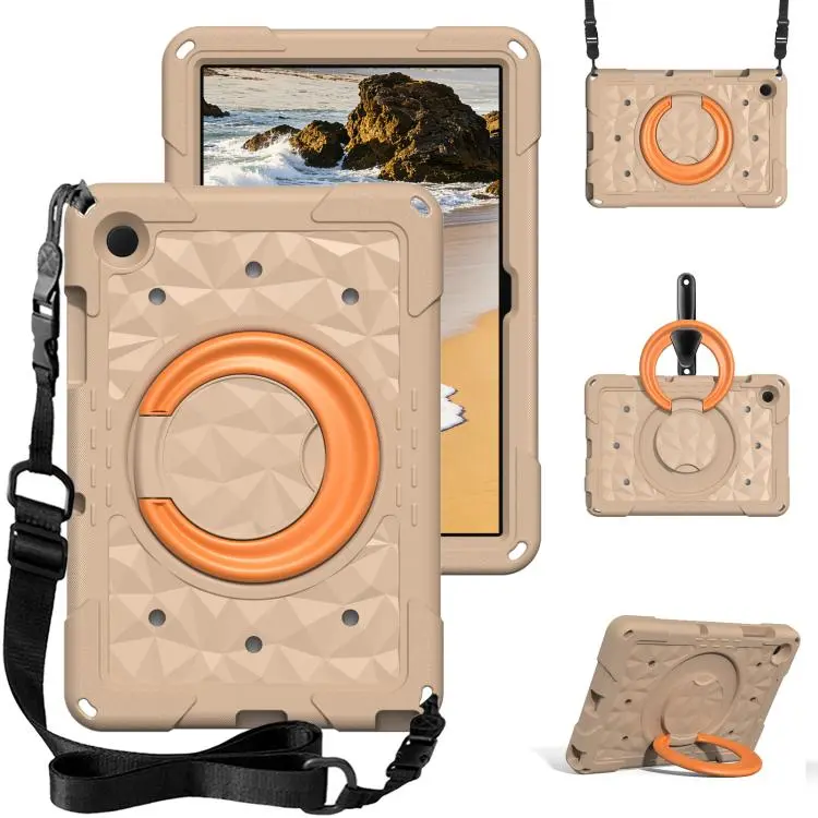 Custodia tablet antiurto con supporto girevole per Samsung Galaxy Tab A11+ e A9+