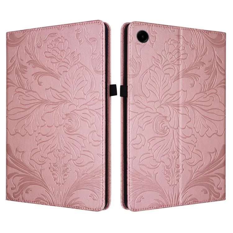 Custodia tablet in ecopelle con motivo floreale per Galaxy Tab A9+, A9, A7 Lite