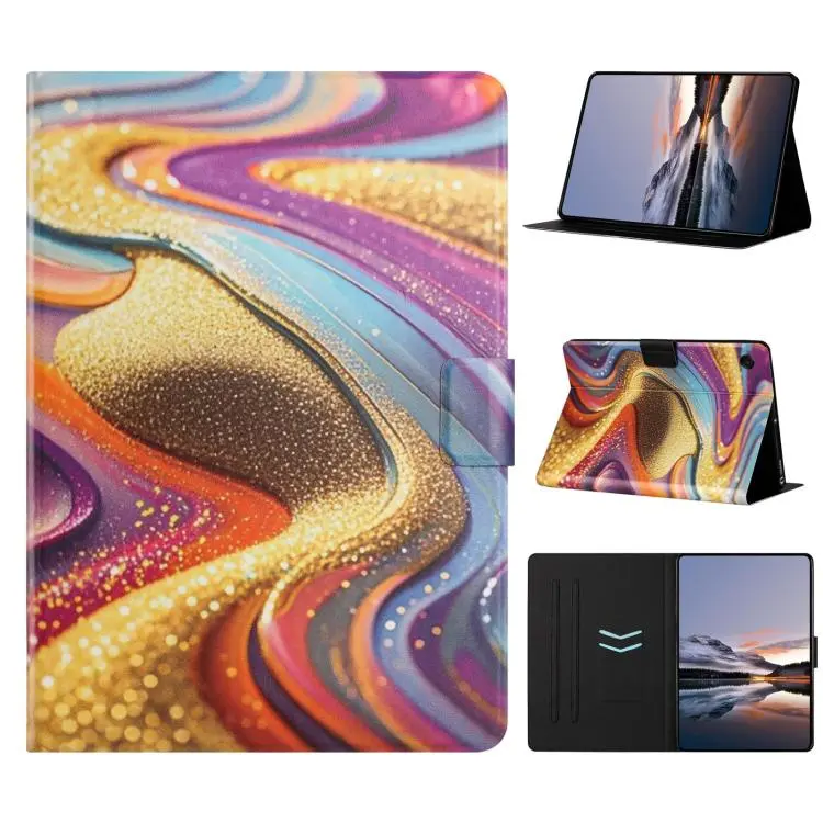 Custodia tablet in ecopelle con supporto per Samsung Galaxy Tab A11+ e A9+
