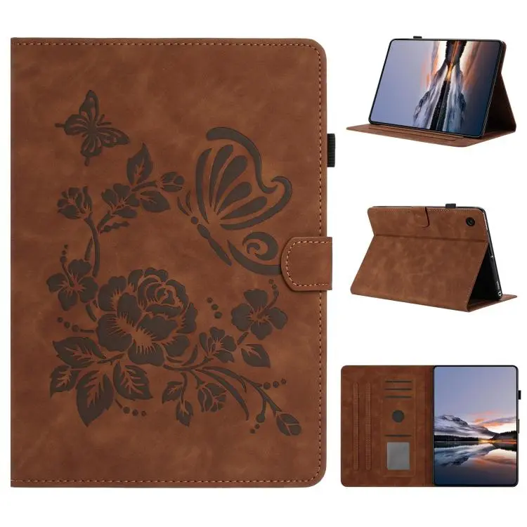 Custodia tablet in pelle con stampa a rilievo per Samsung Galaxy Tab A11, A9, A7