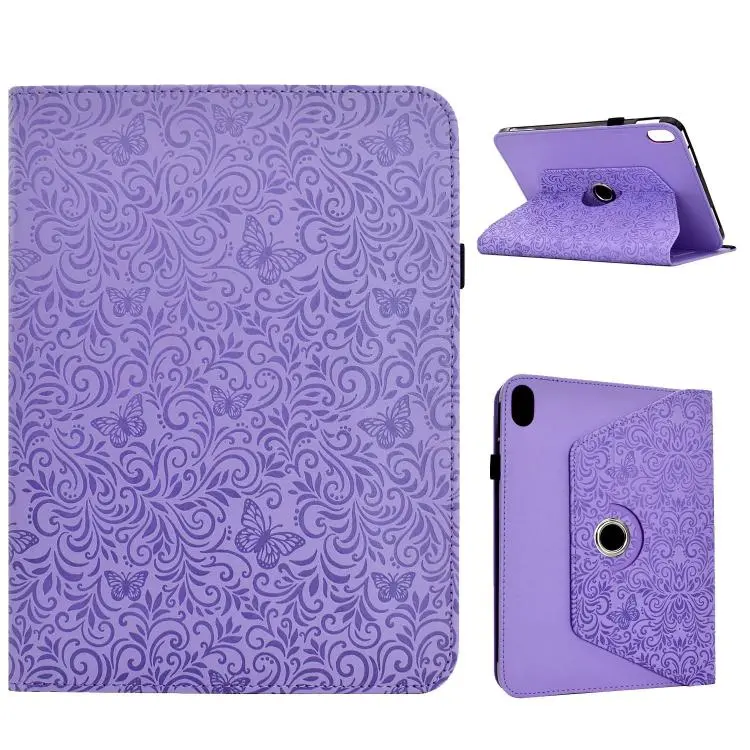 Custodia tablet smart in ecopelle con motivo a farfalla per Galaxy Tab S12+