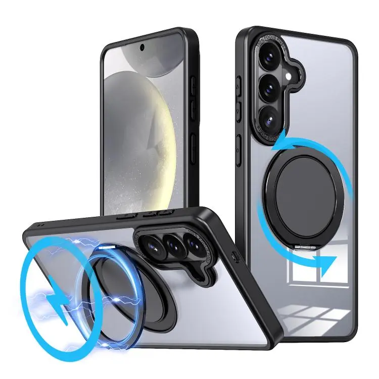 Custodia telefono Kalebol con supporto magnetico MagSafe girevole per Galaxy