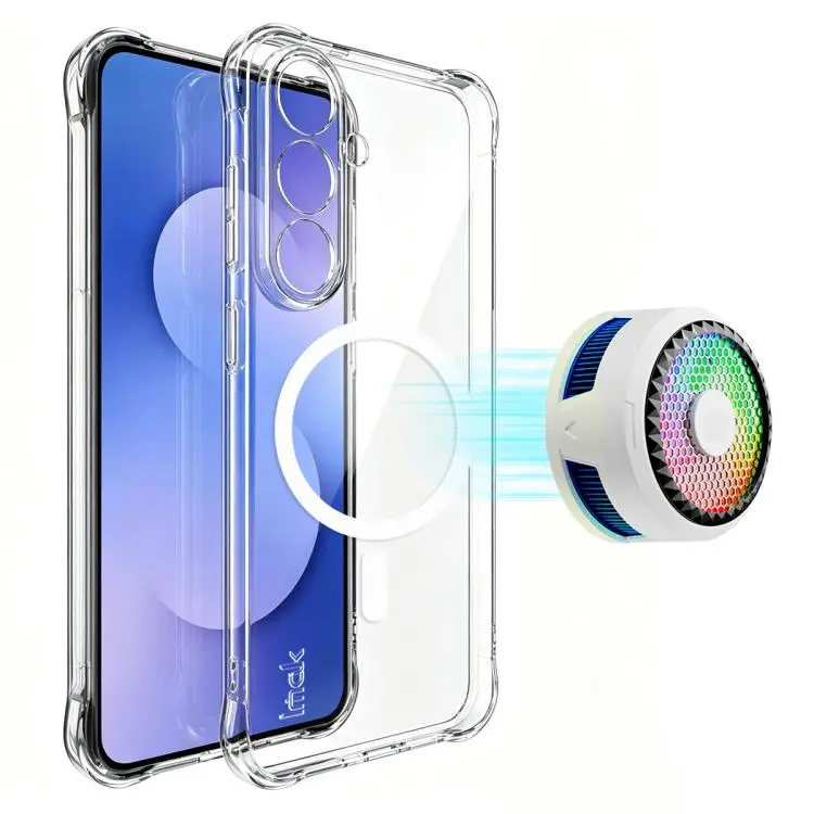 Custodia TPU antiurto con airbag magnetico per Galaxy S26 FE 5G