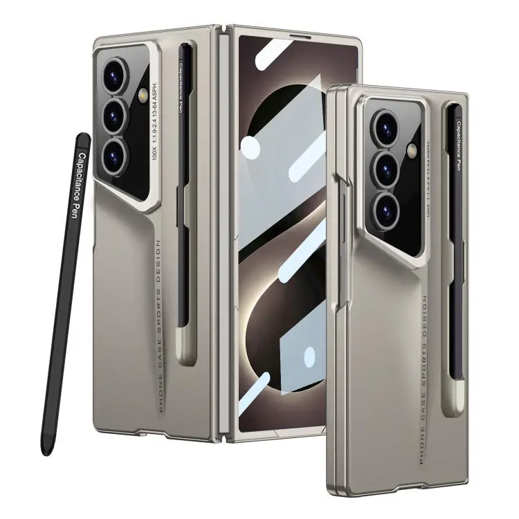 Custodia ultra sottile GKK Integrated Blade con scomparto per penna per Galaxy Z