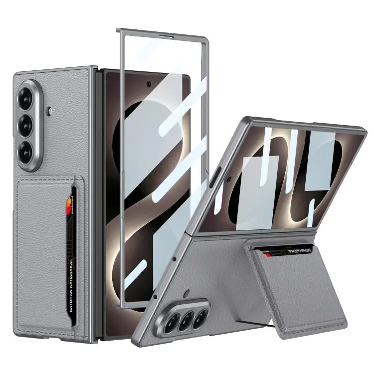 Custodia ultra sottile in pelle con scomparti per Galaxy Z Fold8 Ultra 5G