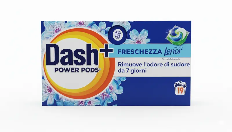 Dash Power Pods Risveglio Primaverile Detersivo Lavatrice in Capsule – Tecnologia 3in1 Anti-Odore