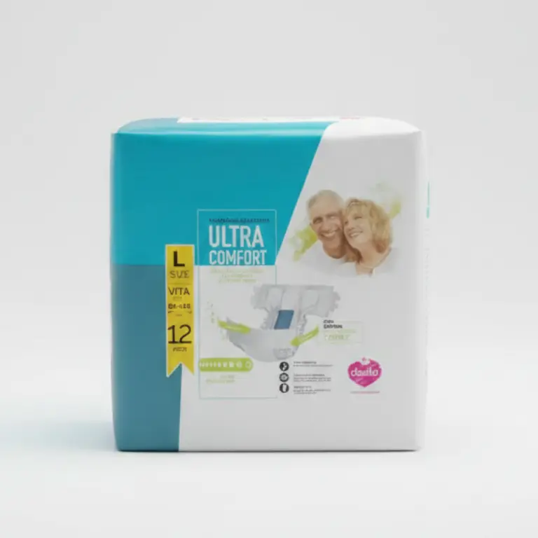 Dealo Mutandine Assorbenti ULTRA Comfort – Taglia L (85-110 cm) – 12 Pezzi – Protezione Totale 9 Gocce e Traspirabilità