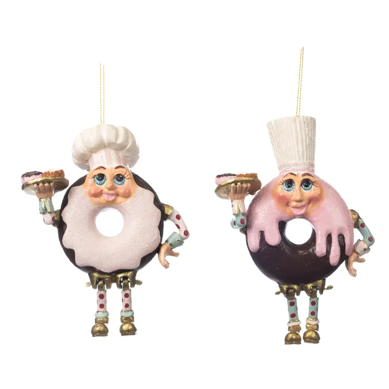 Decorazione Natalizia Ciambella Donut Chef – Goodwill, 15cm