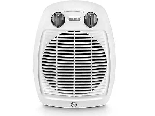 De'Longhi Termoventilatore Portatile HVA 3220 (2.0 kW) | IP21 Uso Bagno | Funzione Antigelo & Ventilazione Estiva | Basso Consumo