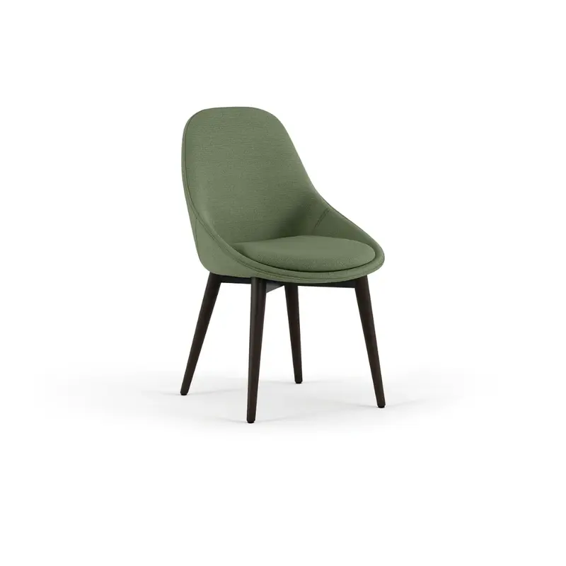 Delphi, Set di 4 Sedie in tessuto (58cm X 49cm H. 85cm)