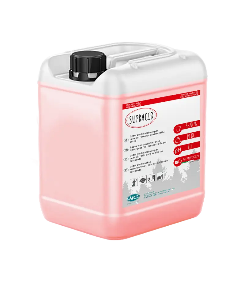 Detergente acido per cotto Supracid - 10 KG