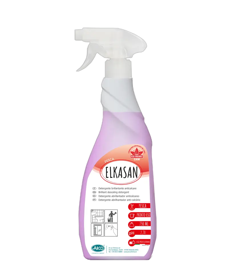 Detergente brillantante igienizzante Elkasan Pesca - 5 KG