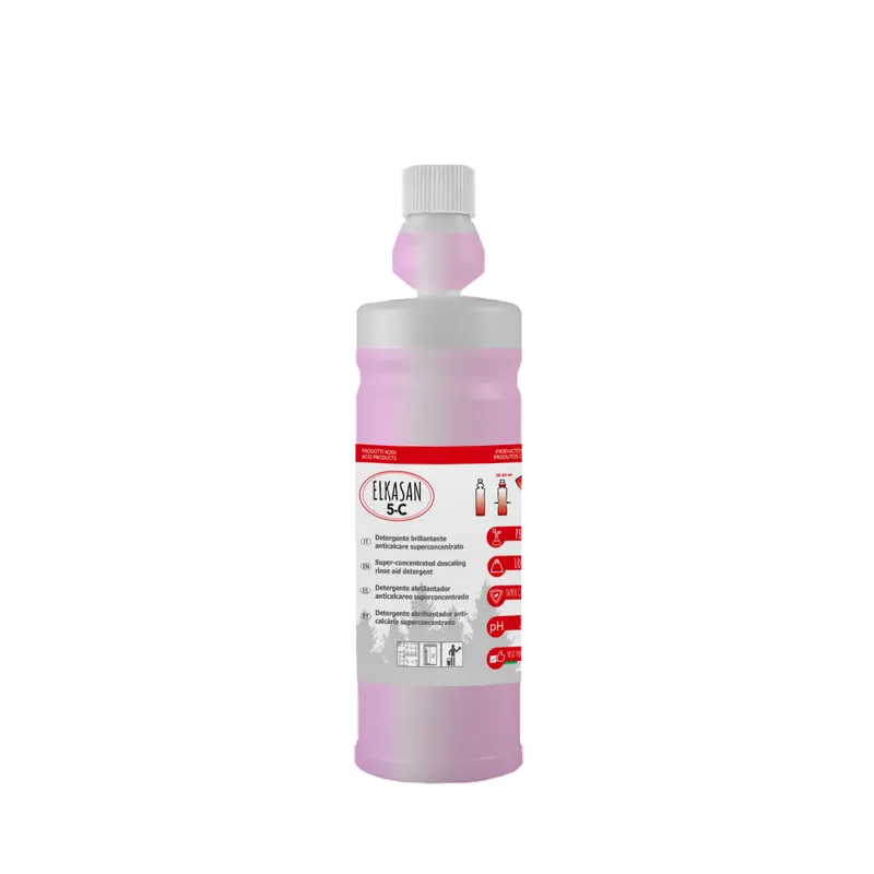 Detergente brillantante sanificante Elkasan 5-C - 1 LT