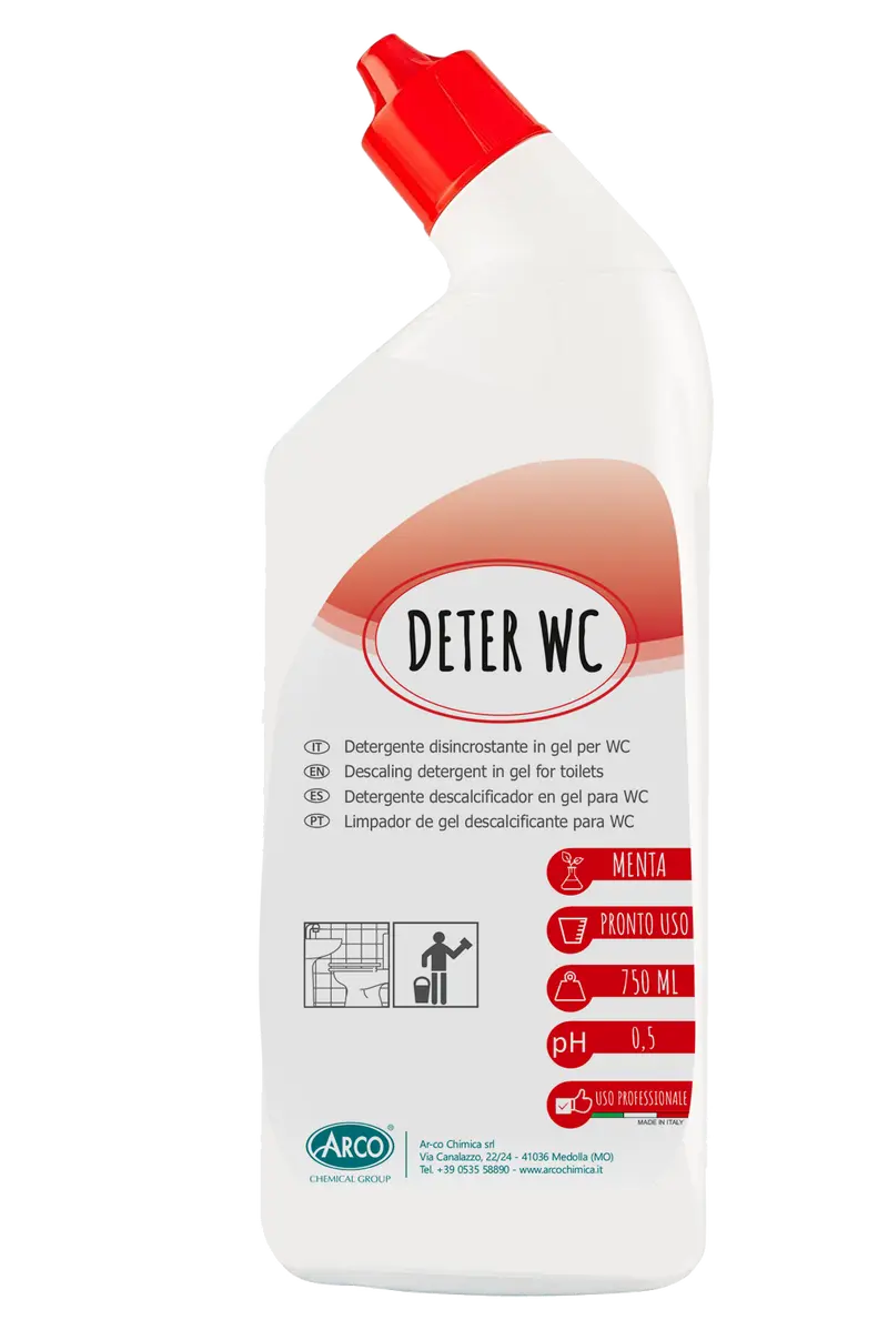 Detergente concentrato per WC in gel Deter WC - 750 ML