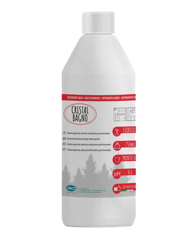 Detergente disincrostante profumato Cristal Bagno - 750 ML