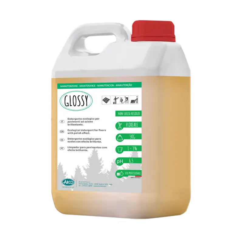 Detergente Ecologico concentrato profumato Glossy - 1 LT