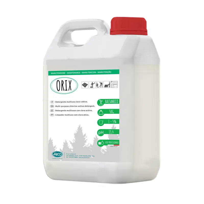Detergente mantenitore clorattivo-profumato Orix - 5 KG