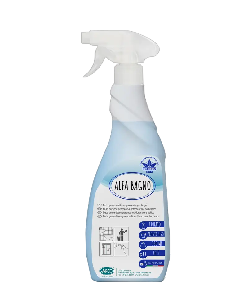 Detergente multiuso per bagni Alfa Bagno - 750 ML