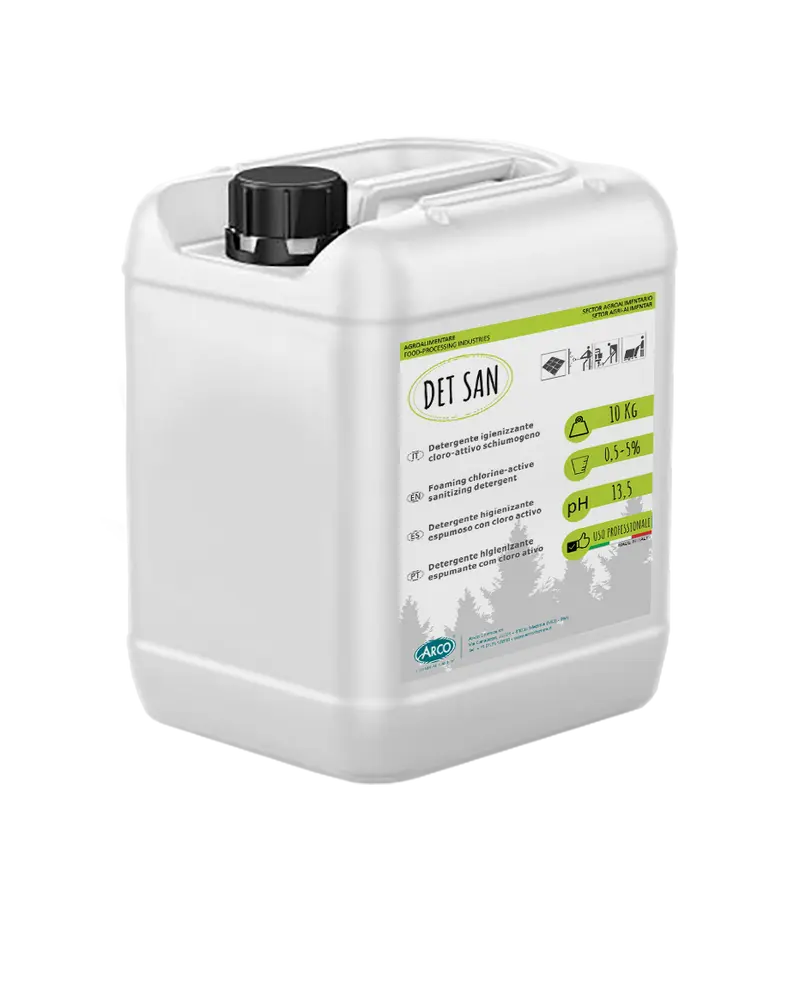 Detergente schiumogeno clorattivo Det San - 10 KG