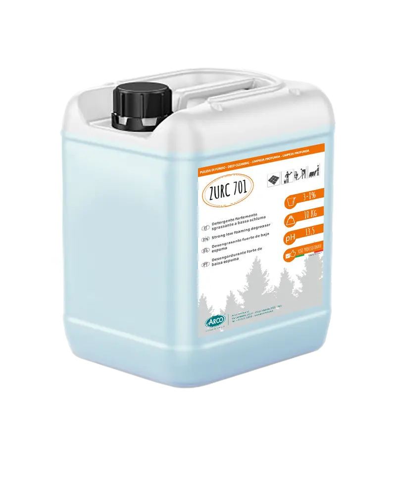 Detergente sgrassante a bassa schiuma Zurc701 - 10 KG