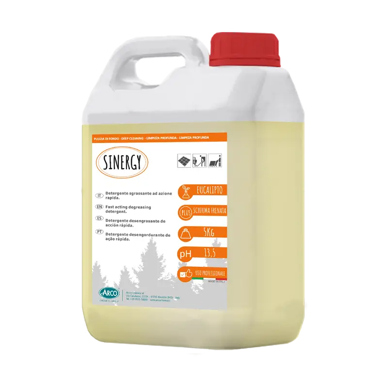 Detergente sgrassante Sinergy - 5 KG