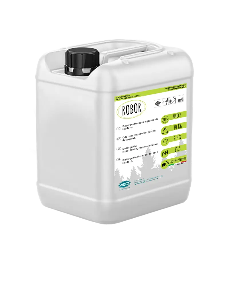 Detergente supersgrassante Inodore Robor - 10 KG