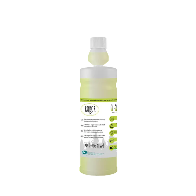 Detergente supersgrassante inodore Robor 2-C - 1 LT