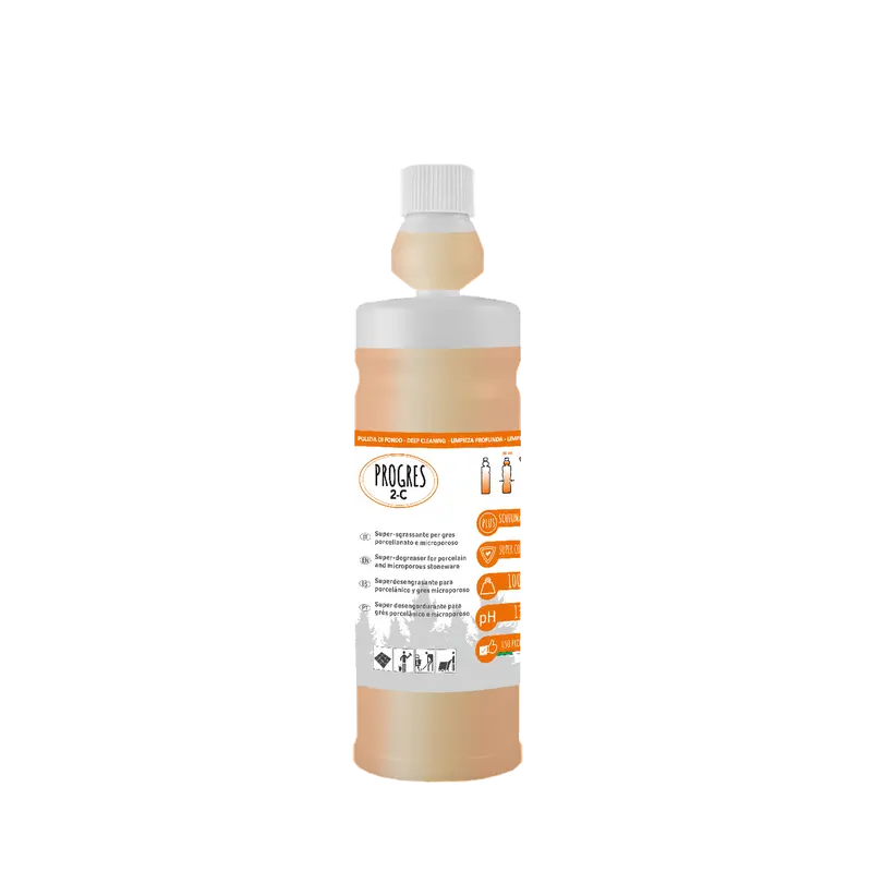 Detergente supersgrassante per gres Progres 2-C - 1 LT