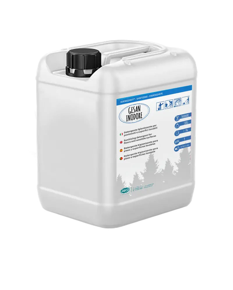 Deterigienizzante alta concentrazione inodore Gesan inodore - 10 KG