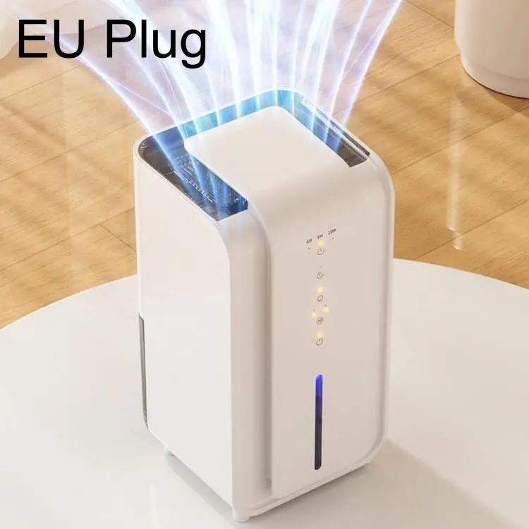 Deumidificatore domestico compatto da 1,5 litri con timer, sbrinamento automatico e luce a 7 colori., EU Plug, US Plug, UK Plug