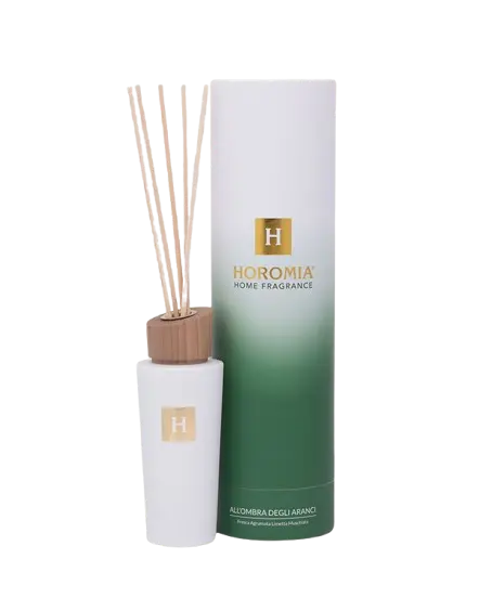 Diffusore a Bastoncini All'Ombra degli Aranci – Linea Home Fragrance by Horomia, 200 ml