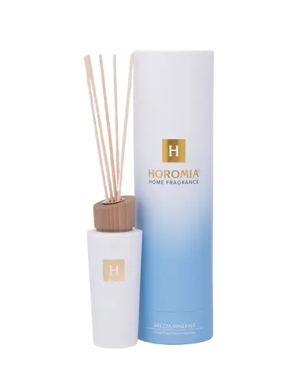 Diffusore a Bastoncini Brezza Minerale – Linea Home Fragrance by Horomia, 200 ml