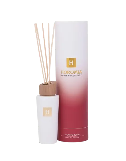 Diffusore a Bastoncini Vigneto Rosso – Linea Home Fragrance by Horomia, 200 ml