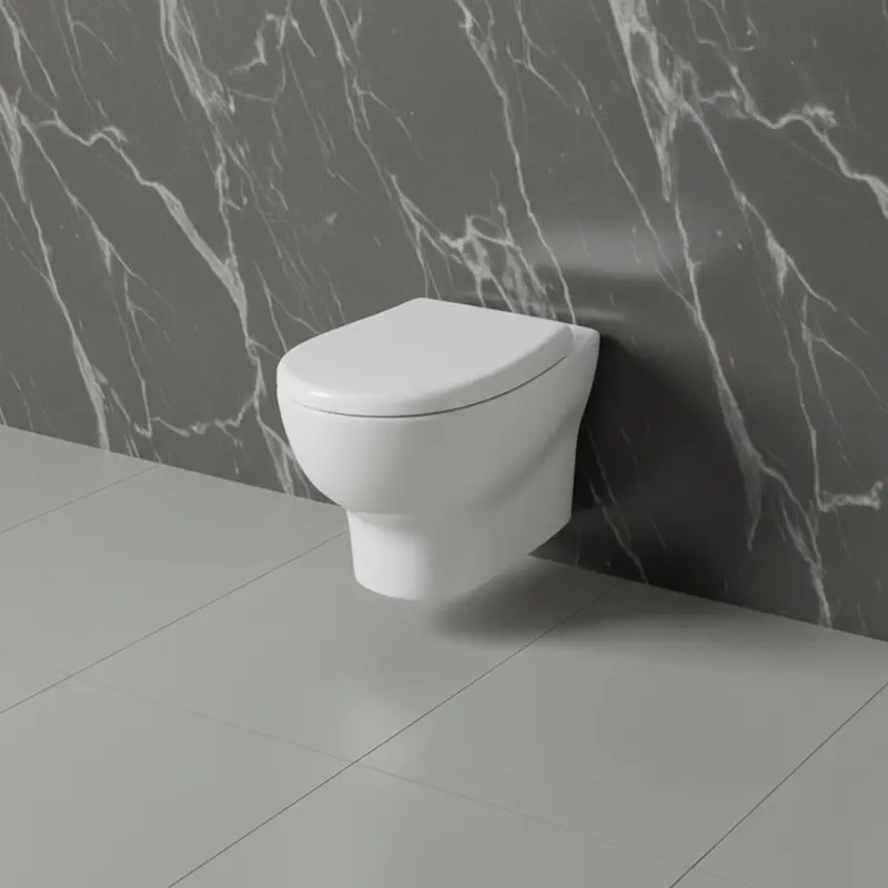 Disegno Ceramica Touch 1 wc sospeso, bidet e copriwater soft-close T100500001 + T1007000101 + T120600001