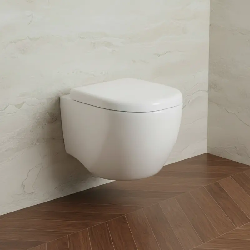 Disegno Ceramica Weg wc sospeso e bidet WG00500001 + WG00700101