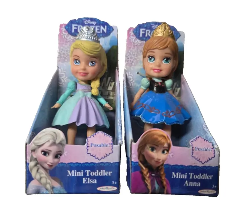 DISNEY FROZEN MINI TODDLER 2 PERSONAGGI (ELSA + ANNA)