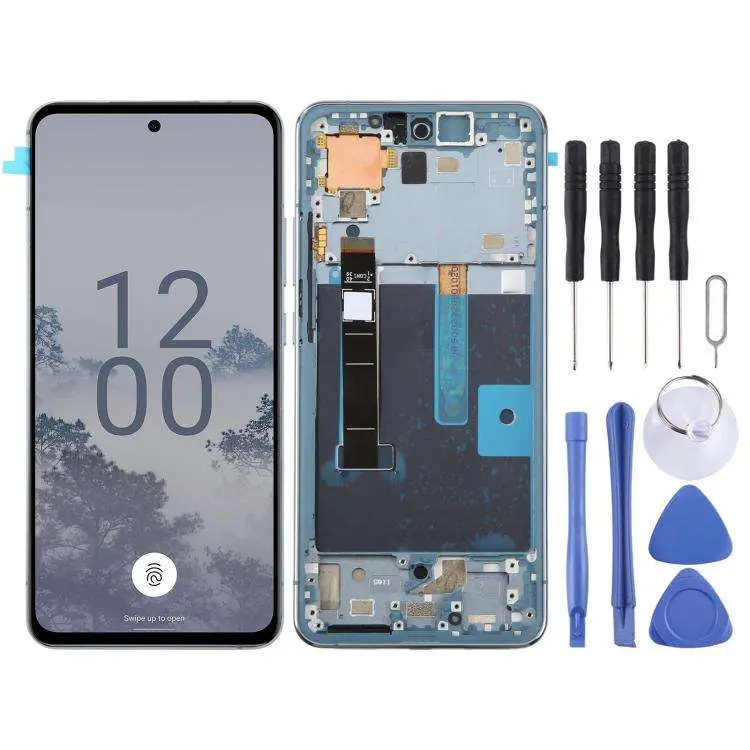 Display LCD completo per Nokia X30 con touch screen e cornice