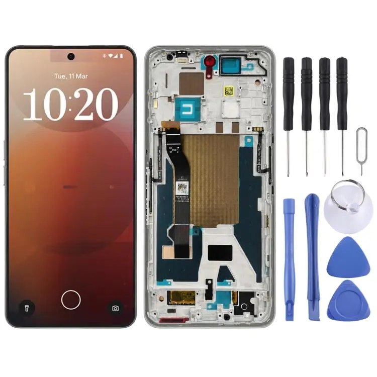 Display LCD con touchscreen e cornice per Nothing Phone 3a Pro A059P