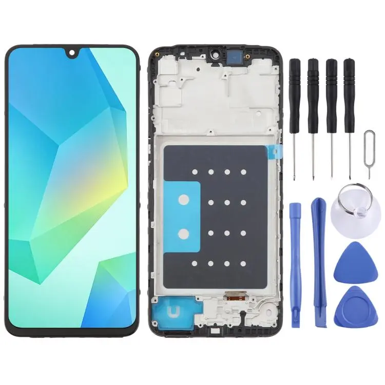 Display LCD In-Cell con cornice per Samsung Galaxy A16 4G SM-A165
