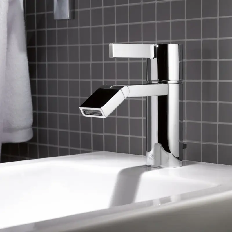 Dornbracht Imo rubinetto bidet monocomando cromato con piletta 33600670-00