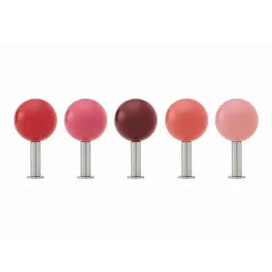 Dots set di 5 ganci da parete colore Marrakech