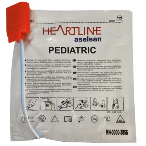 Elettrodi pediatrici ASELSAN Heartline AED