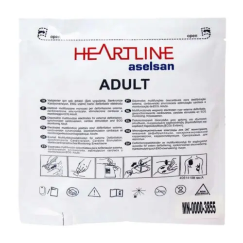 Elettrodi per adulti ASELSAN Heartline AED